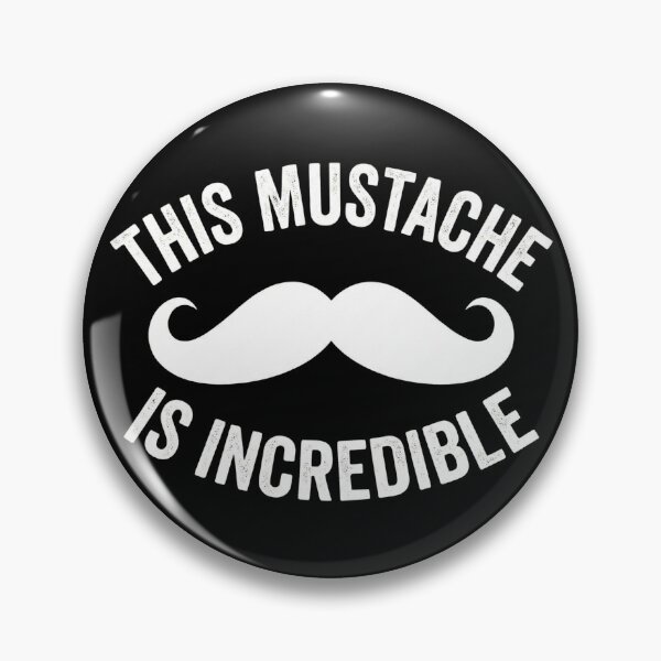 Item preview, This Mustache Is Incredible - Funny Retro Handlebar Mustache designed and sold by Simple Graphics.
