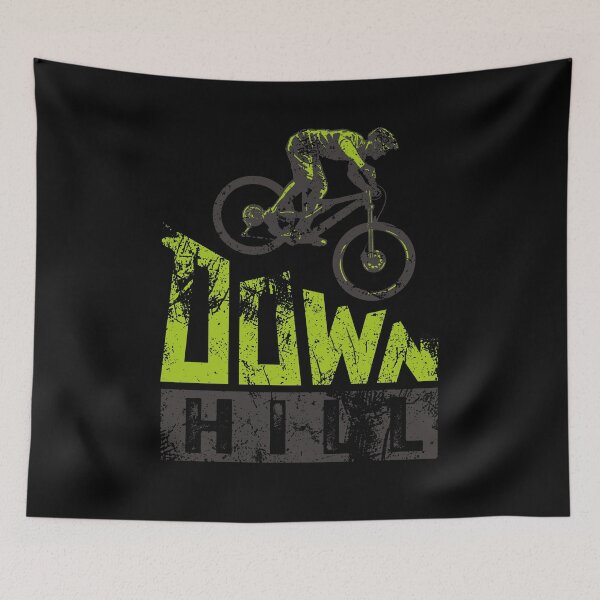 Item preview, Mountain bike downhill MTB rider gift designed and sold by Halfstone.
