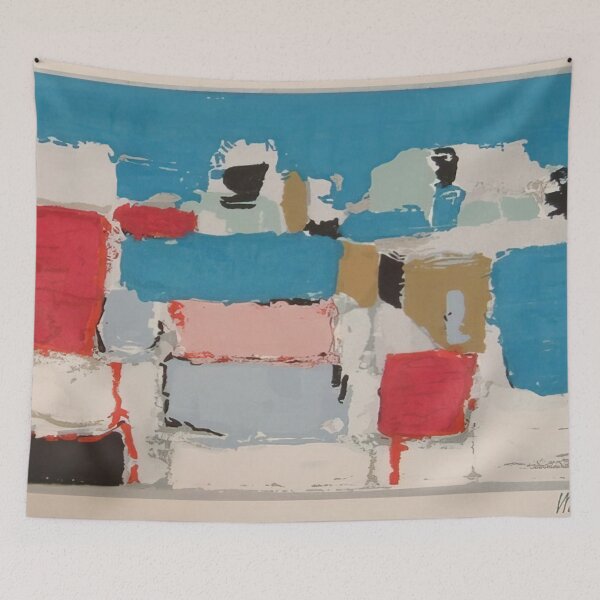 Item preview, Nicolas De Staël Méditerranée 01 Art Informel designed and sold by melaartni.