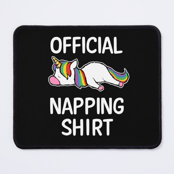 Item preview, Sleep shirt nightgown funny unicorn design designed and sold by Halfstone.