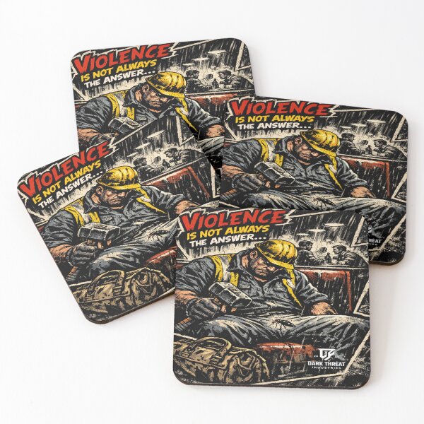 Item preview, Not Always the Answer designed and sold by Dark Threat Industries.