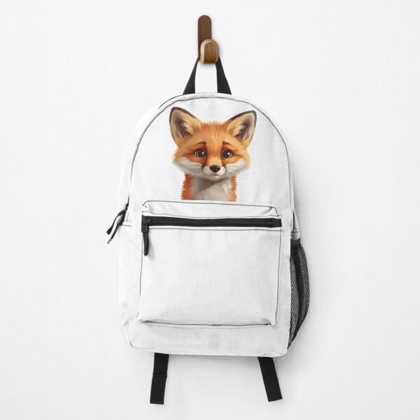 Item preview, Smiling Fox Cartoon Face Sticker designed and sold by Teewave-Ashish.