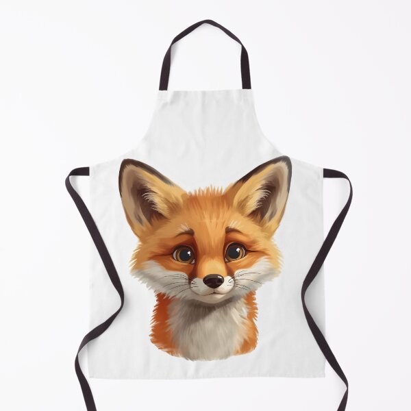 Item preview, Smiling Fox Cartoon Face Sticker designed and sold by Teewave-Ashish.