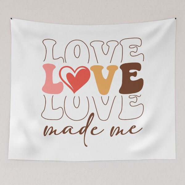 Item preview, LOVE made me designed and sold by Alex D Print Studio Designs.