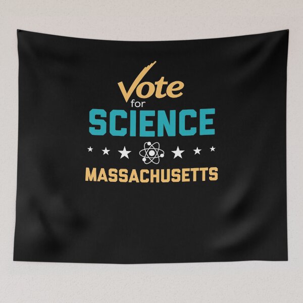 Item preview, Vote for Science Tshirt for 2018 MASSACHUSETTS designed and sold by brizodesign.