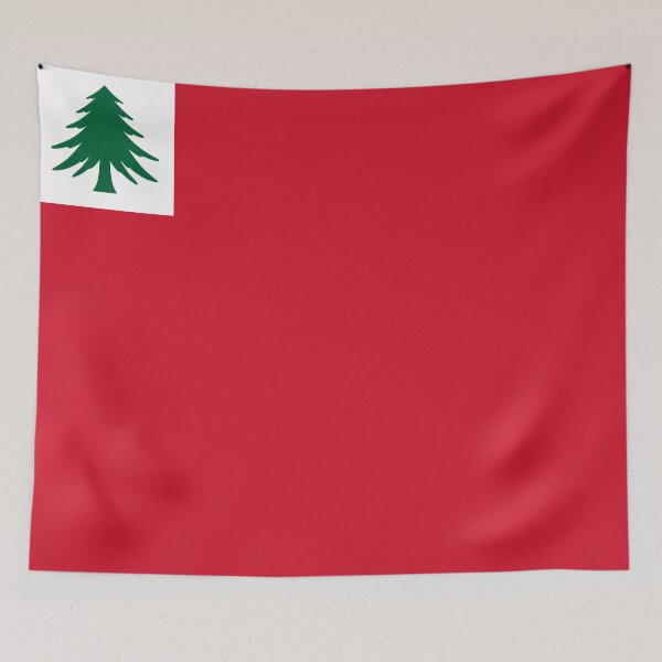 Item preview, New England Pine Tree Flag designed and sold by Ungovernable Designs.