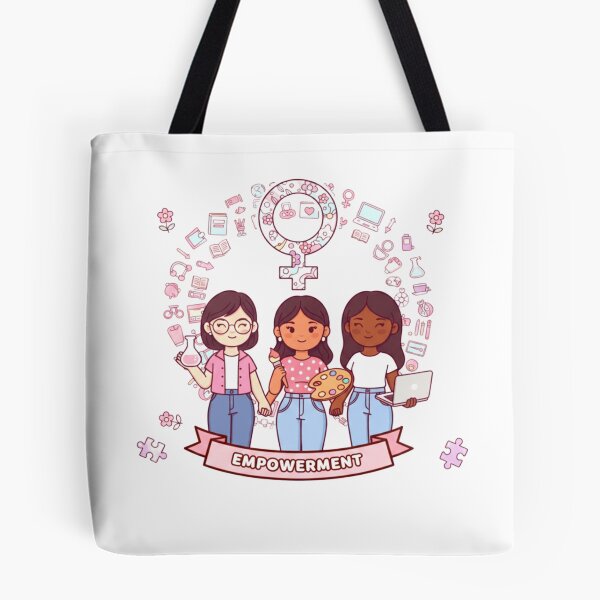 Item preview, International Women's Day Cute Female Empowerment Art designed and sold by Fatomfatom.