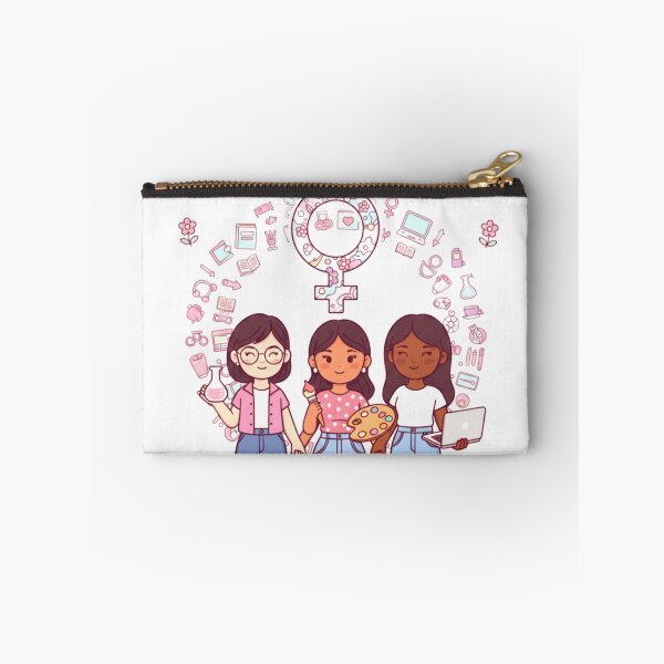 Item preview, International Women's Day Cute Female Empowerment Art designed and sold by Fatomfatom.