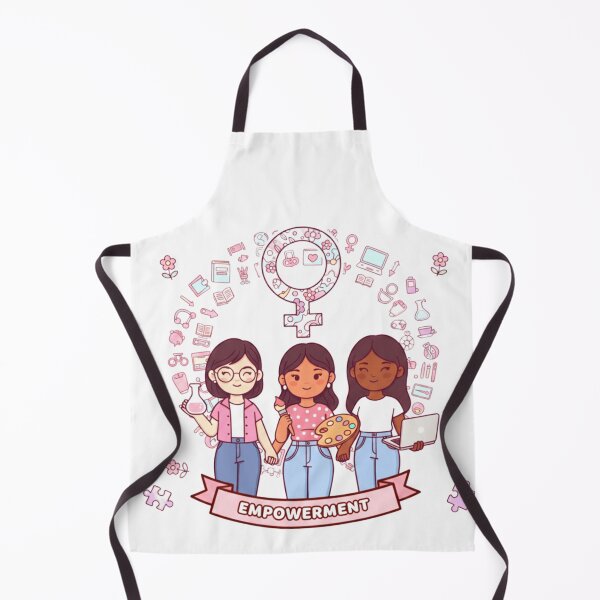 Item preview, International Women's Day Cute Female Empowerment Art designed and sold by Fatomfatom.