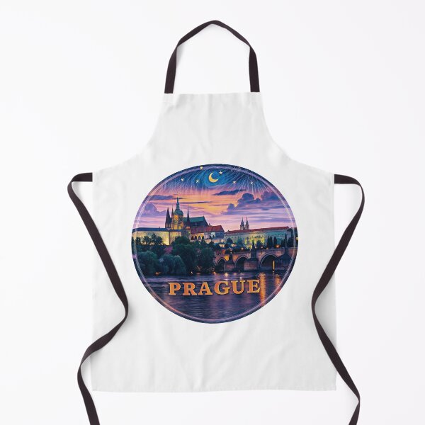 Item preview, Prague Czech Republic Retro Travel Emblem designed and sold by Timegraf.