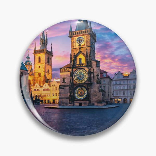 Item preview, Prague Czech Republic Retro Travel Emblem designed and sold by Timegraf.