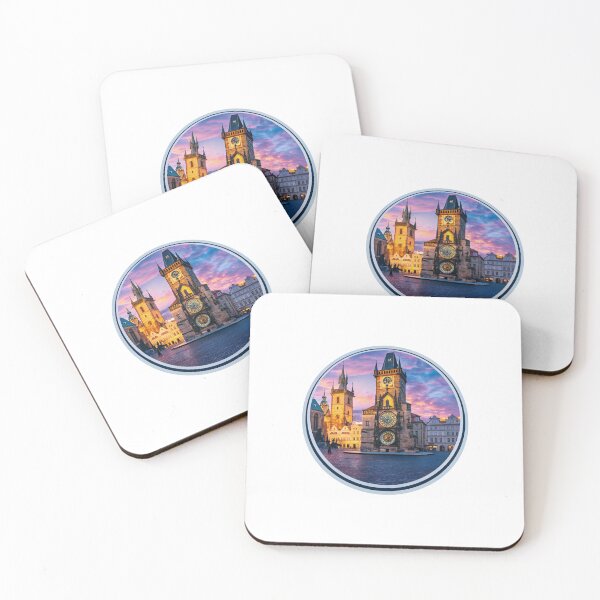 Item preview, Prague Czech Republic Retro Travel Emblem designed and sold by Timegraf.