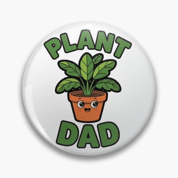 Item preview, Plant Dad Cute Houseplant Design – Funny Plant Lover Illustration designed and sold by Generic RedHead Designs.