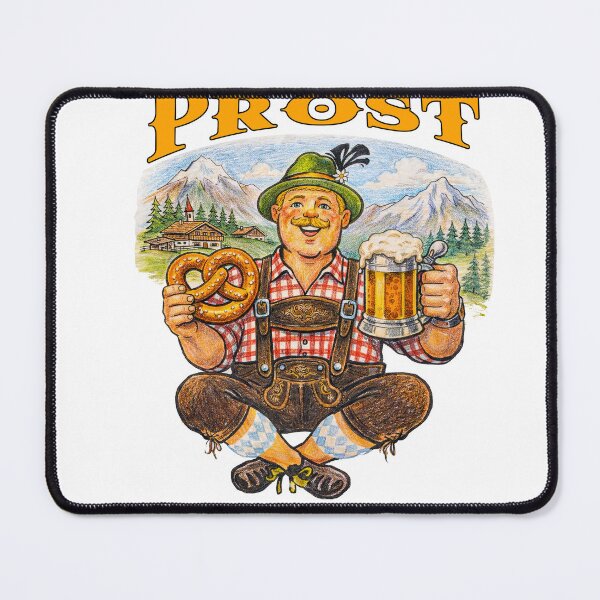 Item preview, Vintage Alpine Beer Man Prost   designed and sold by TeeARTHY.