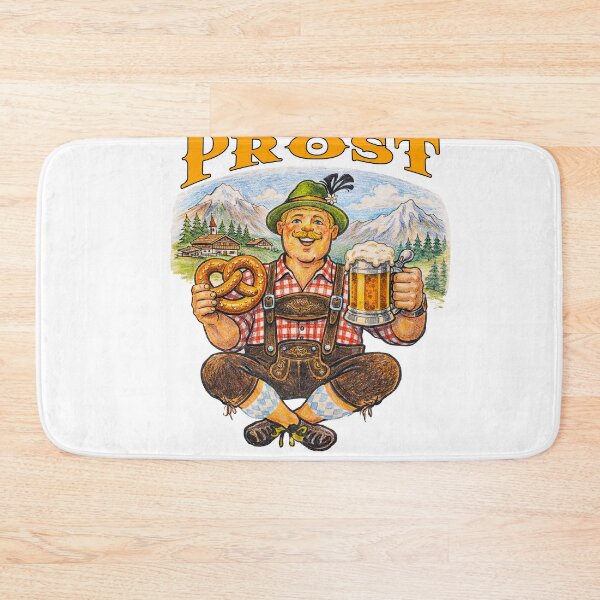 Item preview, Vintage Alpine Beer Man Prost   designed and sold by TeeARTHY.