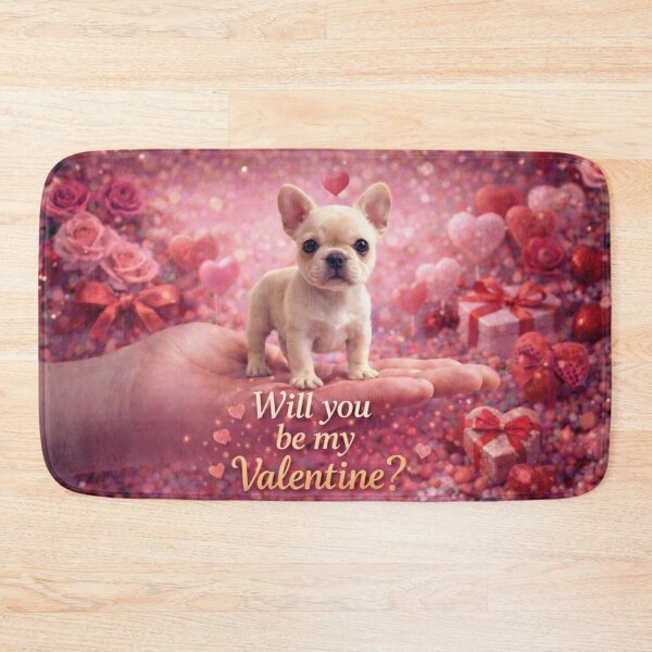 Item preview, Will You Be My Valentine Puppy designed and sold by GivingJoy.