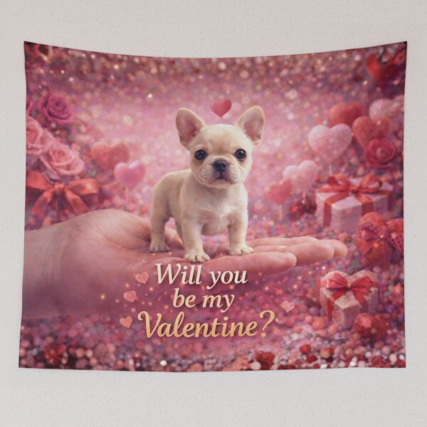 Item preview, Will You Be My Valentine Puppy designed and sold by GivingJoy.