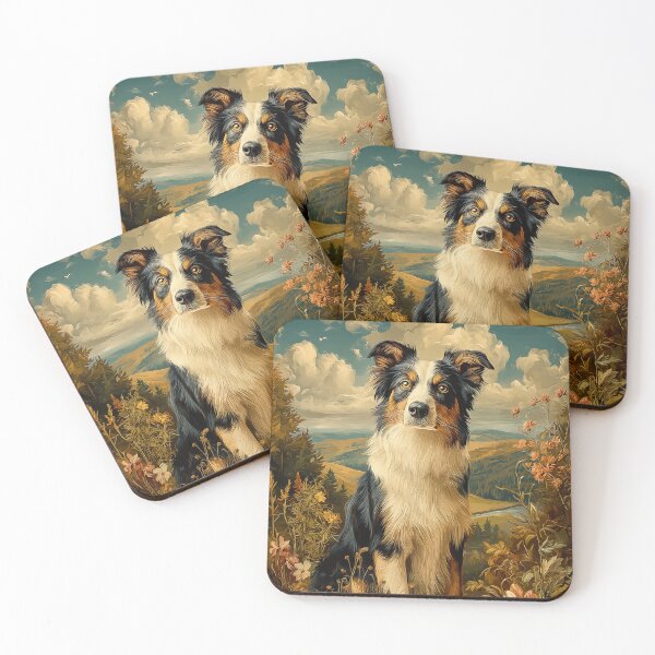 Item preview, Border Collie in Autumn Landscape designed and sold by PetsArt.