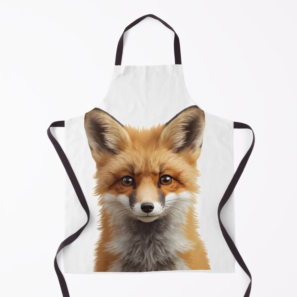 Item preview, Cute Fox Cub Aesthetic Sticker designed and sold by Teewave-Ashish.