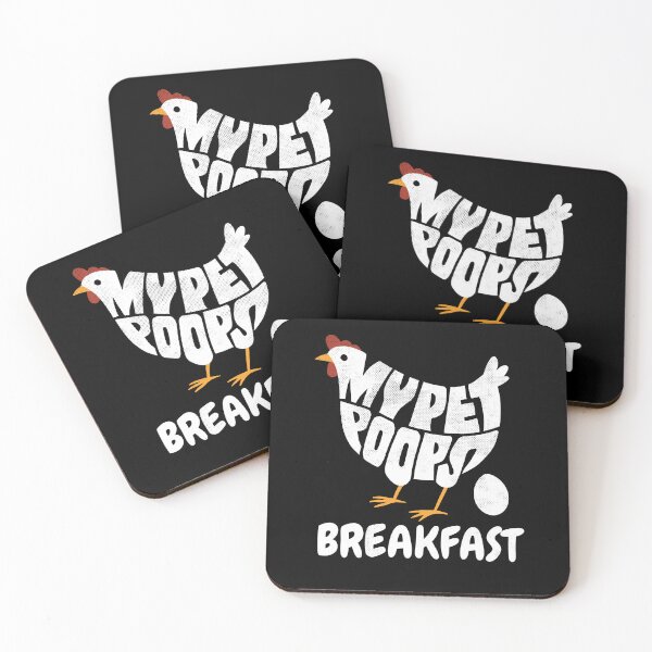 Item preview, My pet poops breakfast - egg - gift designed and sold by Halfstone.
