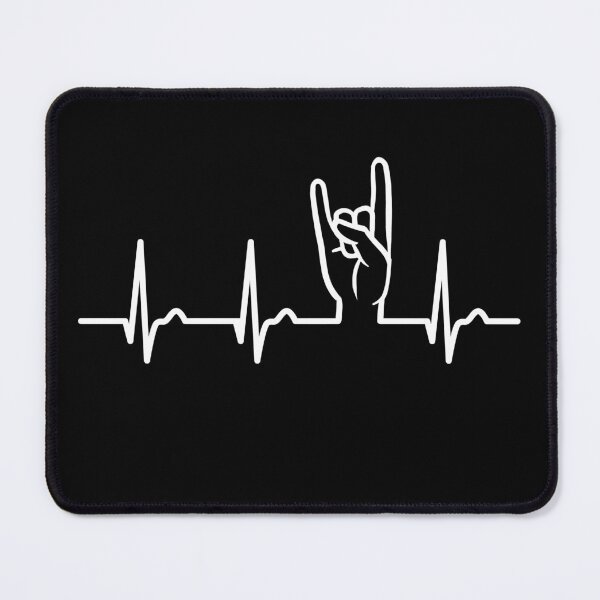 Item preview, Heart Curve Heavy Metal - Devils Horns Gabel designed and sold by Halfstone.