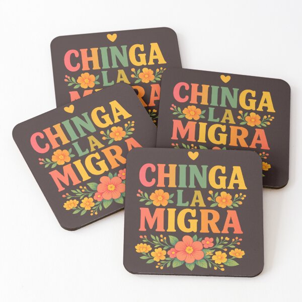 Item preview, Chinga La Migra Abolish ICE Anti Deportation Latino Protest designed and sold by faridman.