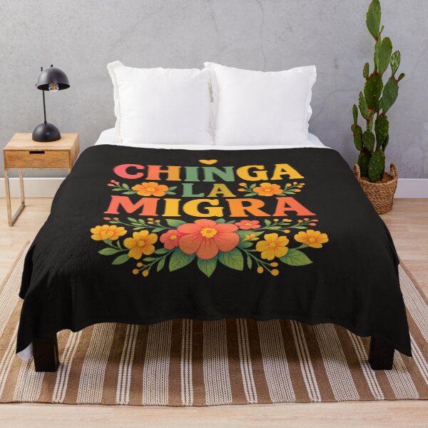 Item preview, Chinga La Migra Abolish ICE Anti Deportation Latino Protest designed and sold by faridman.