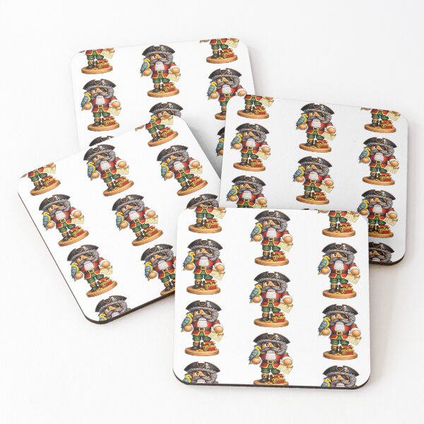 Item preview, A chubby pirate nutcracker ready to find some treasure.  designed and sold by DGS Creative Designs.