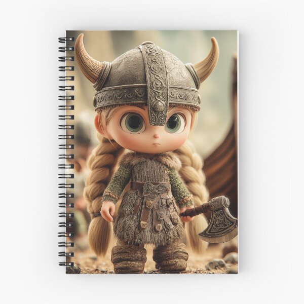 Item preview, Tiny Female Viking Warrior designed and sold by PetsArt.