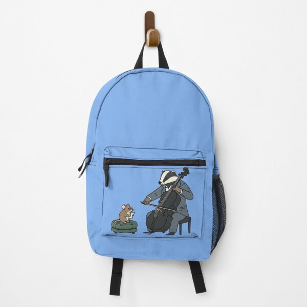 Item preview, Whimsical Badger Cello Player with Mouse designed and sold by Dogandesighn.