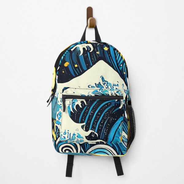 Item preview, Art teacher tarot Mona Lisa starry night great wave mash up gift designed and sold by petalecho.