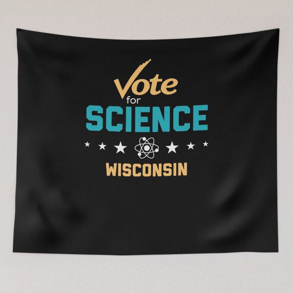 Item preview, Vote for Science Tshirt for 2018 WISCONSIN  designed and sold by brizodesign.
