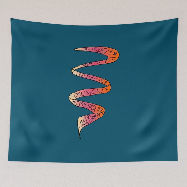 Item preview, embrace the uncertainty design designed and sold by matchalattextrafoam.