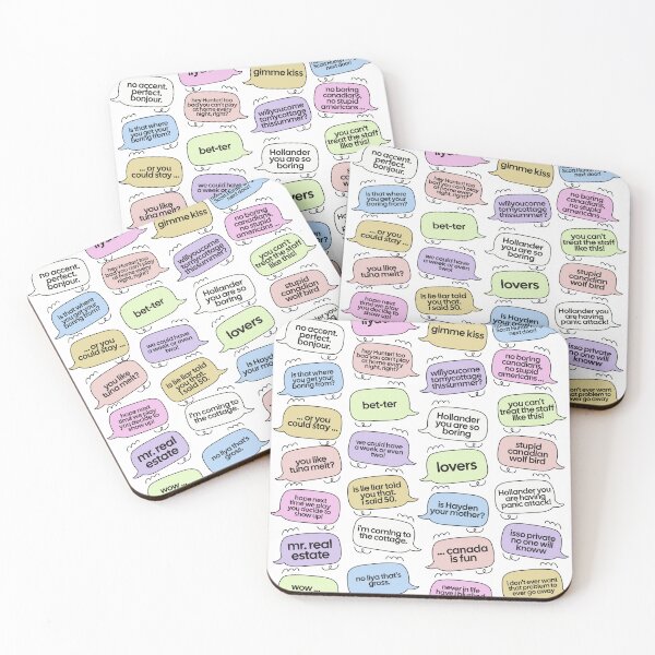 Item preview, Shane and Ilya pastel speech bubble quotes designed and sold by notcooljimmysteve.