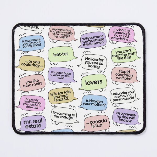 Item preview, Shane and Ilya pastel speech bubble quotes designed and sold by notcooljimmysteve.