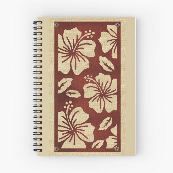 Item preview, Modern Red Metallic Laser Cut Floral Pattern Linen  designed and sold by TackyTime.
