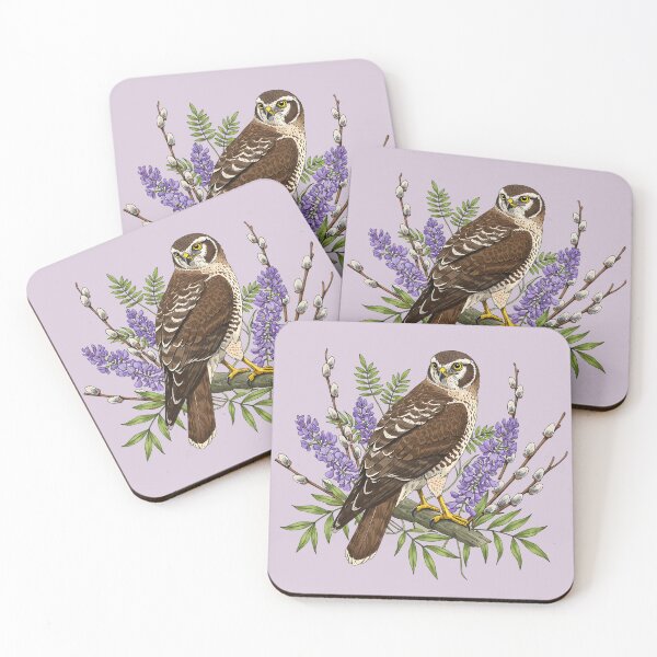 Item preview, Northern Harrier Floral Perch designed and sold by BirdsnStuff.