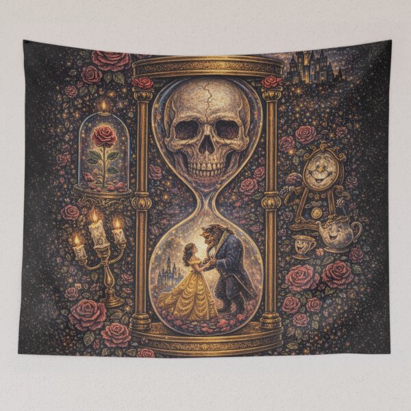 Item preview, Death hourglass Beauty and the Beast designed and sold by Bunnybarbell.