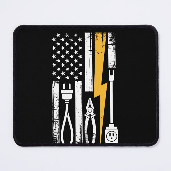 Item preview, Electrician Life USA | Patriotic Electrical Worker designed and sold by QuirkLabs.