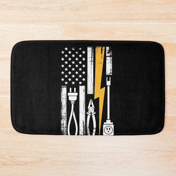 Item preview, Electrician Life USA | Patriotic Electrical Worker designed and sold by QuirkLabs.