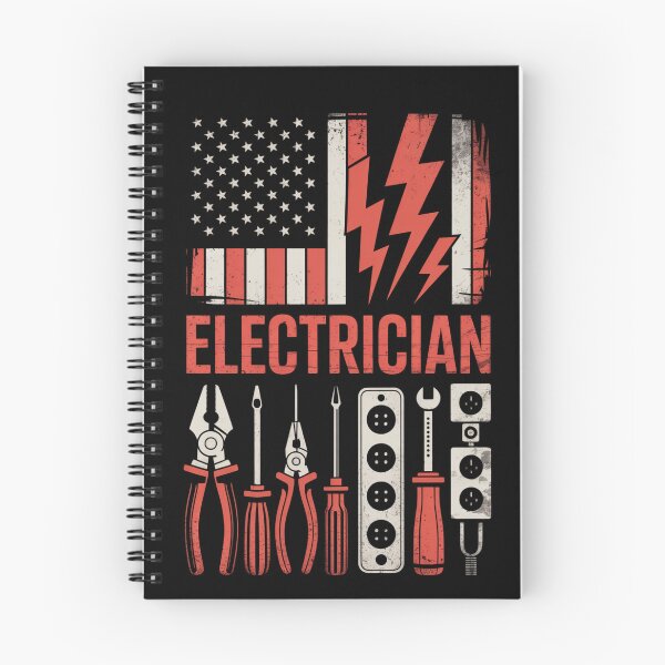 Item preview, Proud American Electrician | USA Flag Trade Worker designed and sold by QuirkLabs.