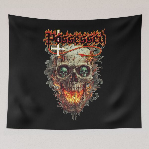 Item preview, Possessed The Eyes of Horror designed and sold by ToyRewindPod.
