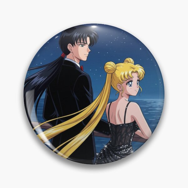 Item preview, Usagi and Seiya on a Cruise designed and sold by Solace Sparkles.