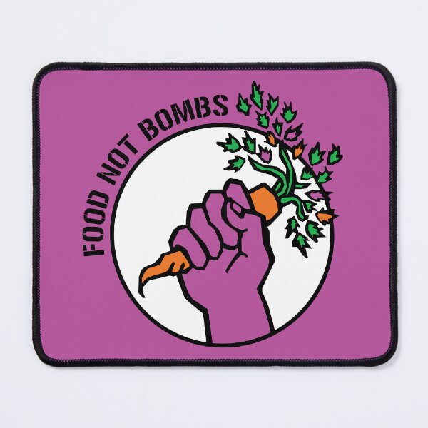Item preview, Food Not Bombs logo (with text) designed and sold by Ungovernable Designs.