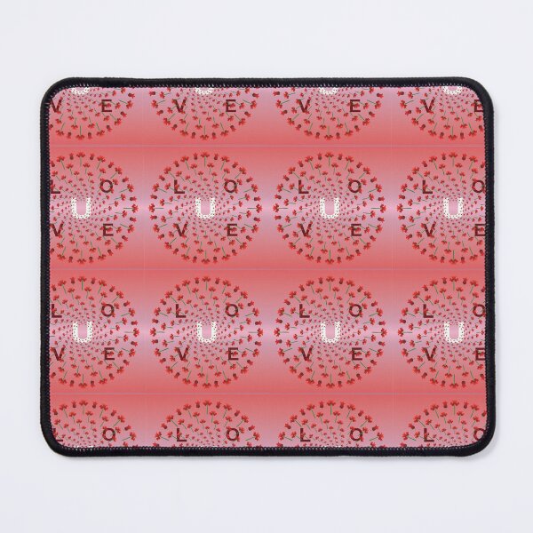 Item preview, LOVE U Blooming Circle Pattern designed and sold by OIL Pattern Design .