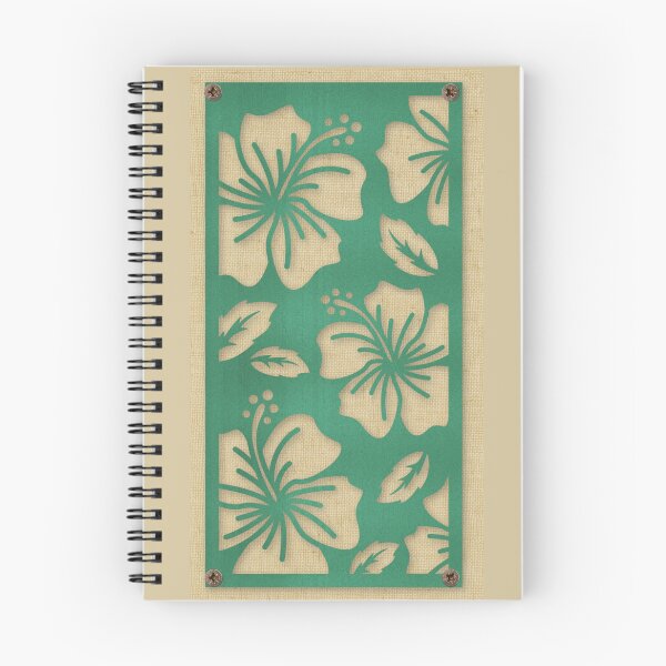 Item preview, Trendy Teal Metallic Laser Cut Floral Pattern Linen  designed and sold by TackyTime.