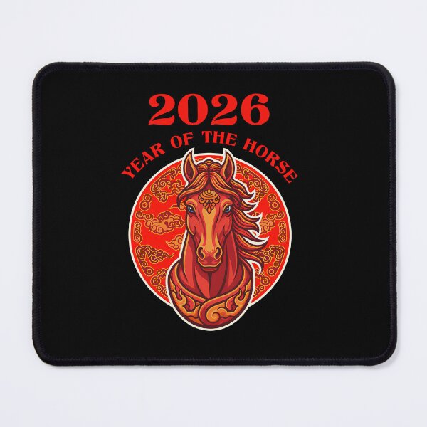 Item preview, Lunar New Year 2026 Chinese Zodiac Horse Portrait designed and sold by LinaValearte.