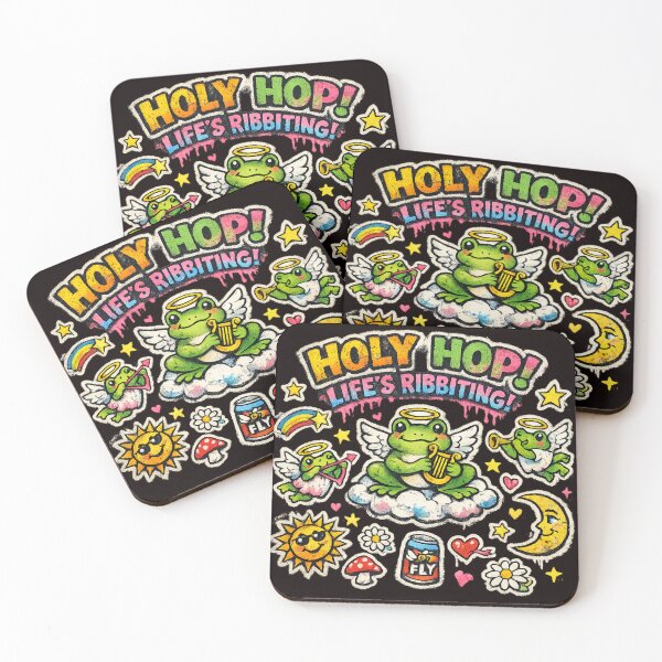 Item preview,  Heavenly holy Ribbit hops designed and sold by Chaotic Critters.