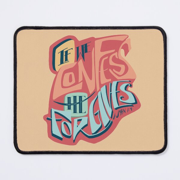 Item preview, 1 John 1:9 Bible Verse Reminder designed and sold by Beloved Come Forth.