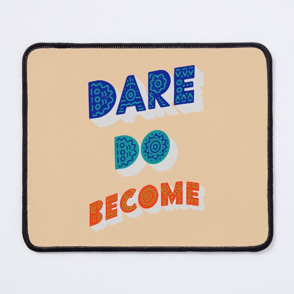 Item preview, Dare Do Become – Bold Retro Motivational Lettering designed and sold by buglevel.
